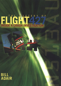 Book cover: The Mystery of Flight 427
