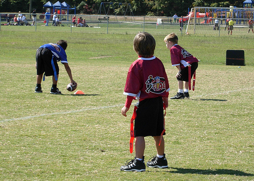 flag football kids