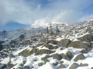 Hiking to St. Helens