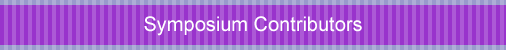 Symposium Contributors