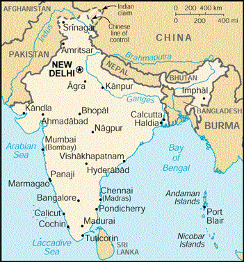 india map