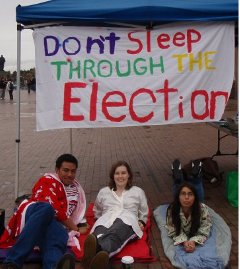 Don't sleep through the election picture