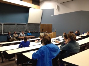 Students attend wilderness physician panel