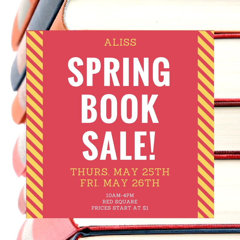 Spring Book Sale FB