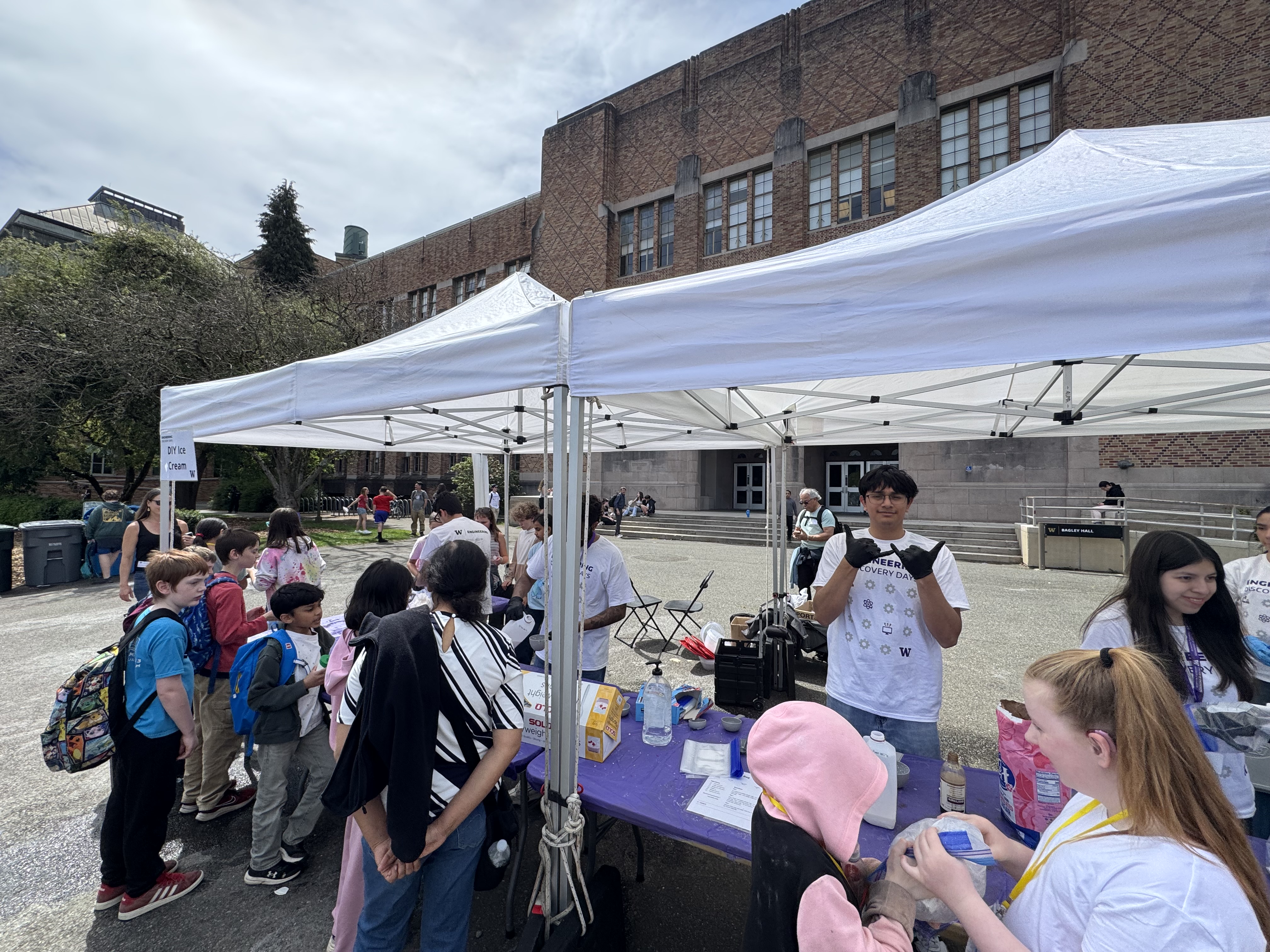 SHPE hosting DIY Ice Cream at Engineering Launch