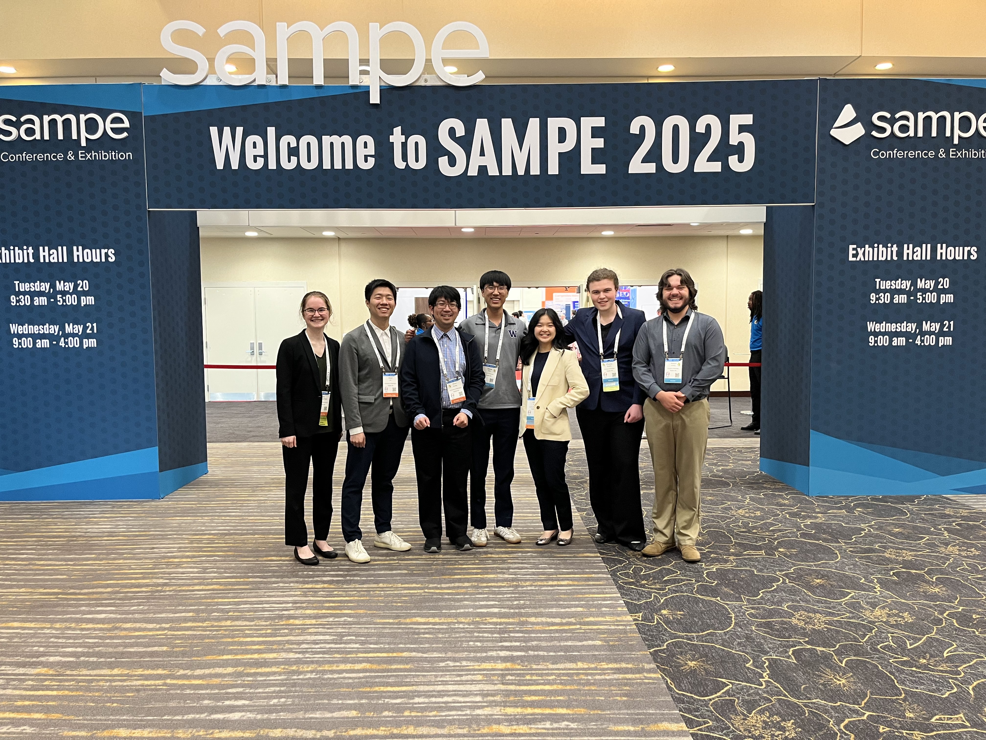 SAMPE 2025 Team at Conference