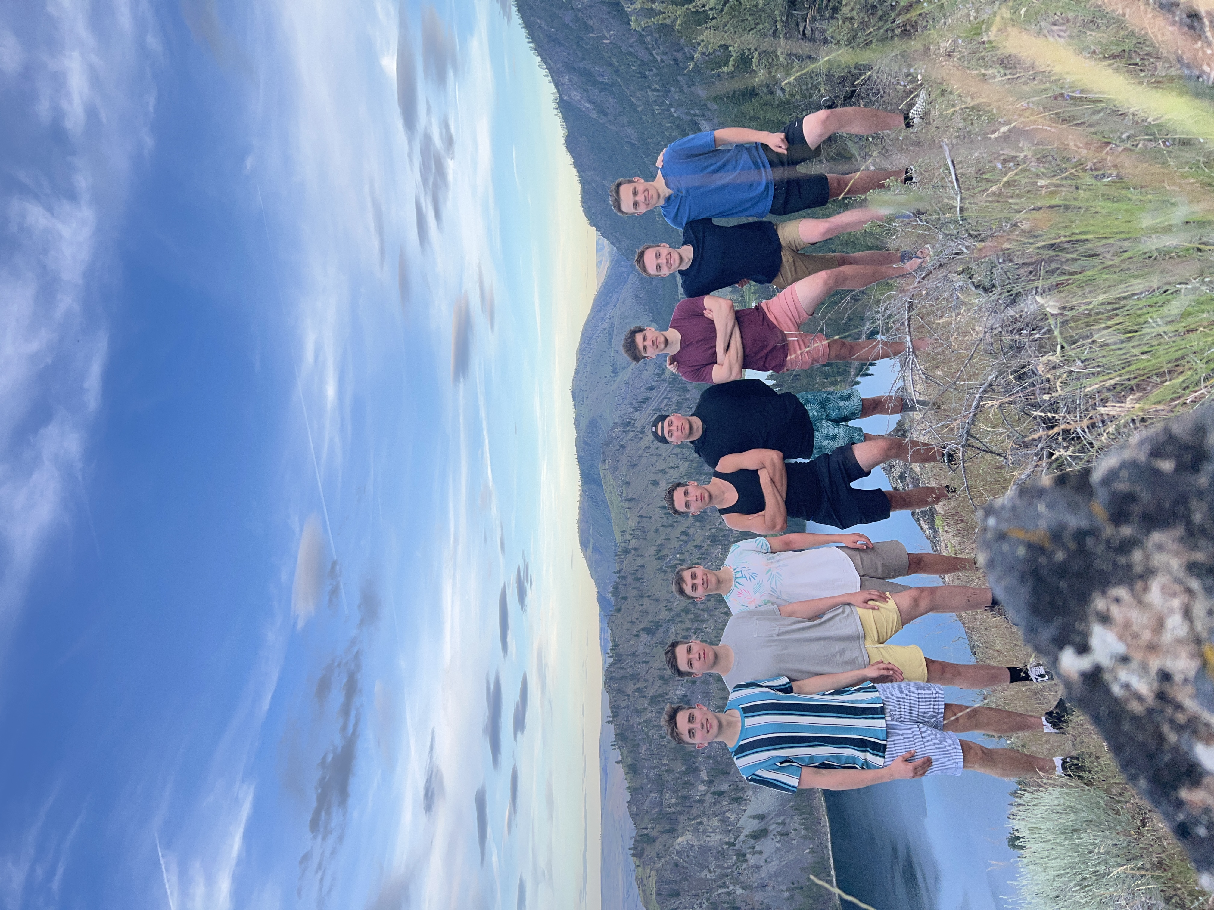 My friends and I at Alta lake 2022