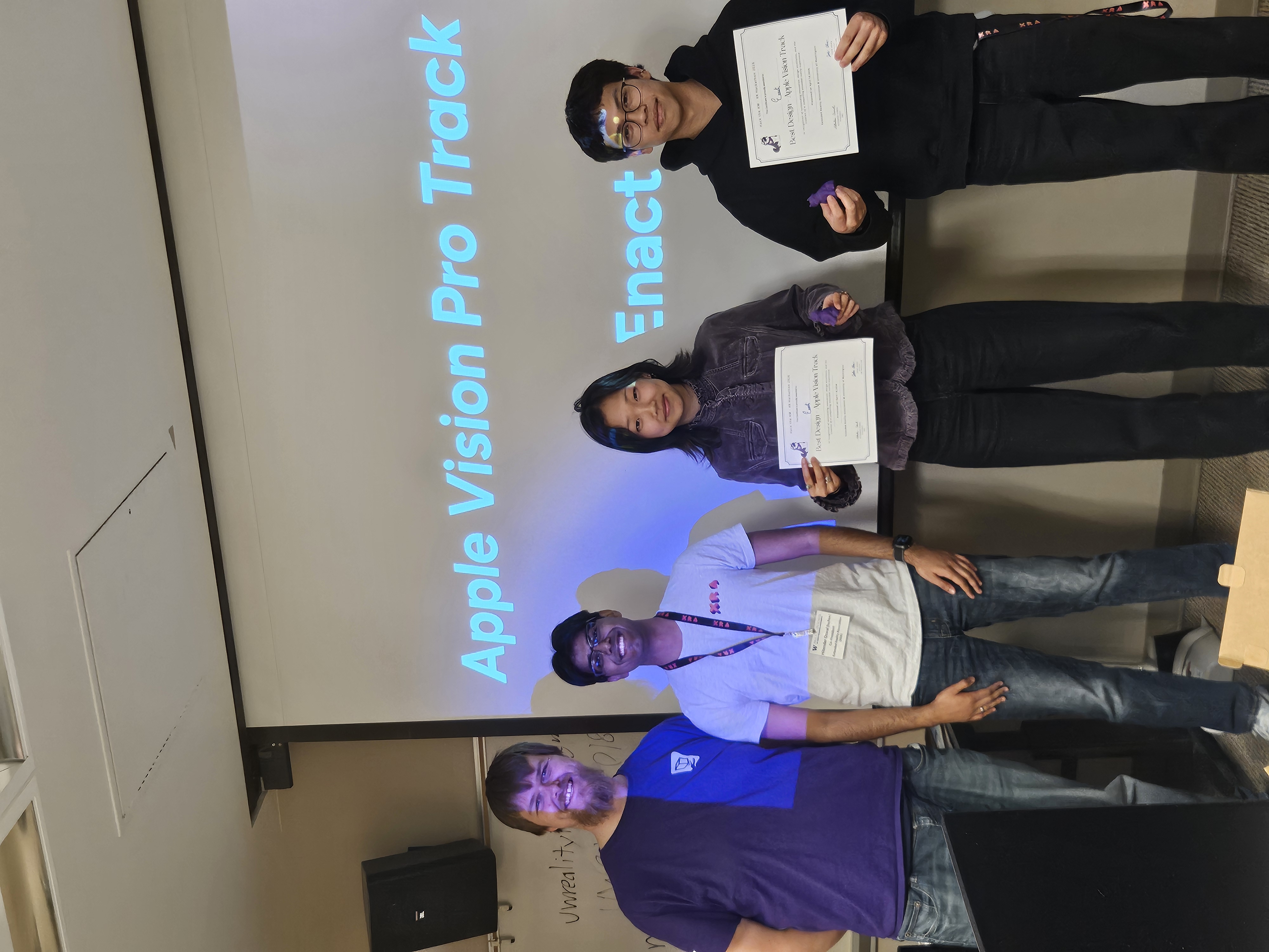 Enact team — Apple Vision Pro Track winners